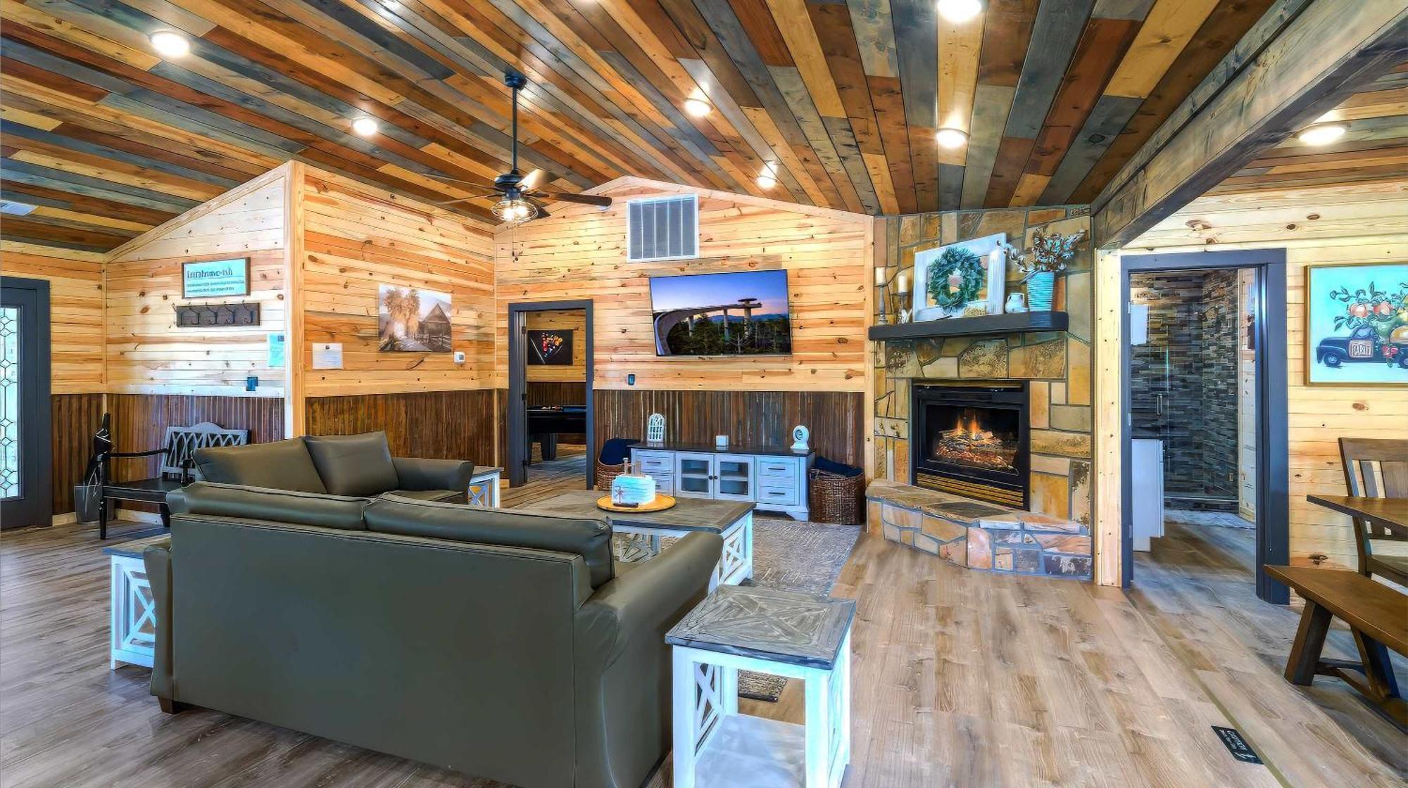 Poolside At Autumn Woods - Pool, Theater, Fireplace, Firepit, Arcade سيفيرفيل المظهر الخارجي الصورة